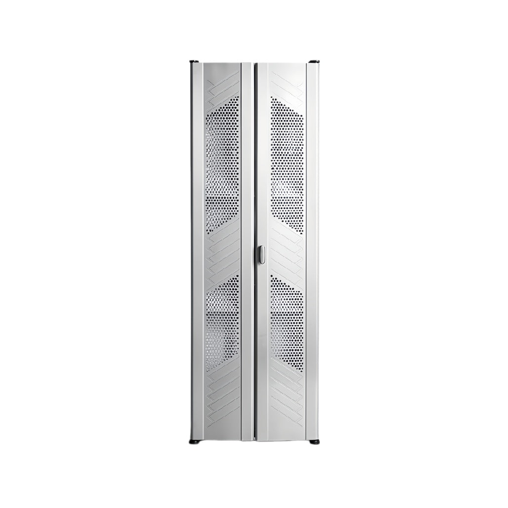 **Technische titel in het Nederlands:** **Geperforeerde metalen kast met dubbele deur**